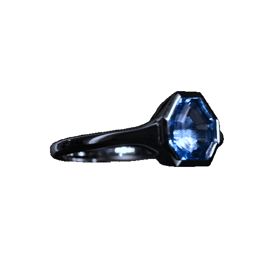 Step Cut Dainty Pixel Ring (PREORDER)