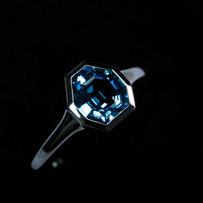 Step Cut Dainty Pixel Ring (PREORDER)