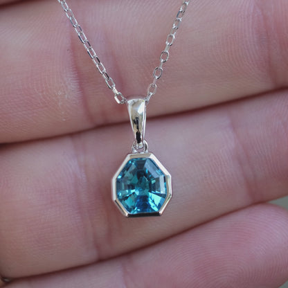 Step Cut Pixel Necklace (PREORDER)